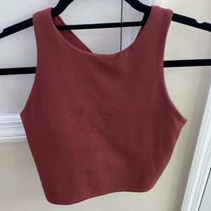 Athleta conscious crop sports bra